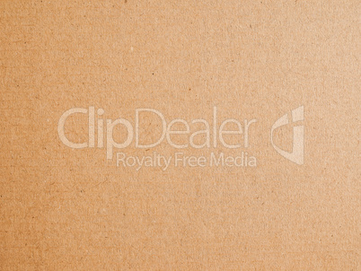 Retro looking Brown corrugated cardboard background