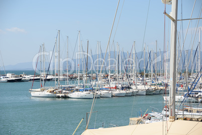 Marina in Kusadasi, Türkei