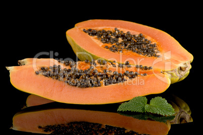 Fresh and tasty papaya