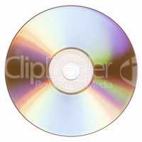 CD or DVD isolated vintage