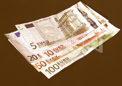 Euro note vintage