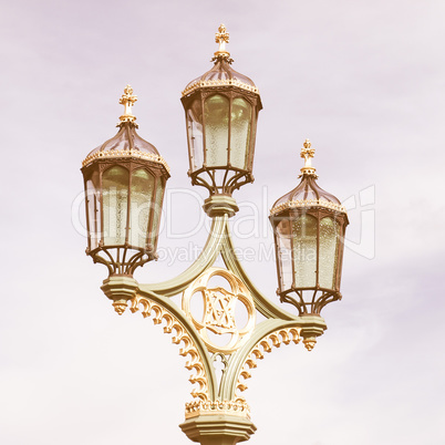 Street light vintage