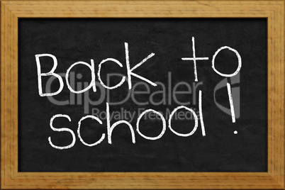 chalkboard back to school