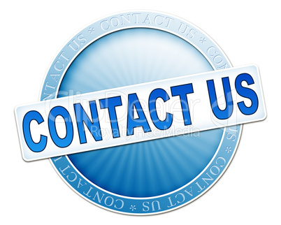 contact us button blue