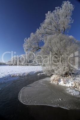 Bach im Winter