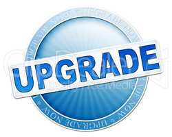 upgrade button blue