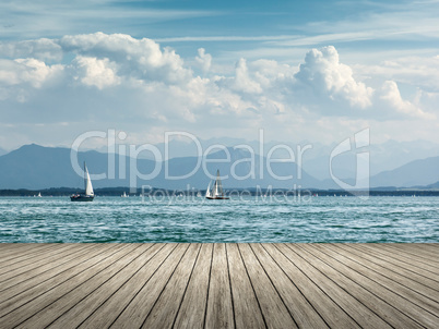 sailing at Starnberg lake