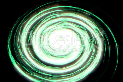 abstract spiral object