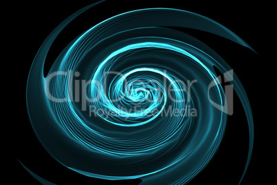 abstract spiral object