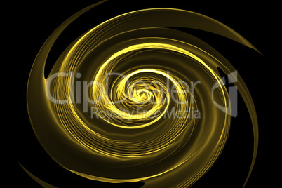 abstract spiral object