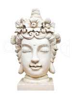 buddha face sculpture