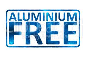 Aluminium free