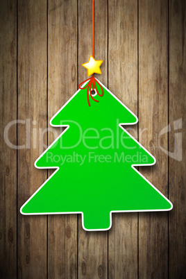 christmas tree tag