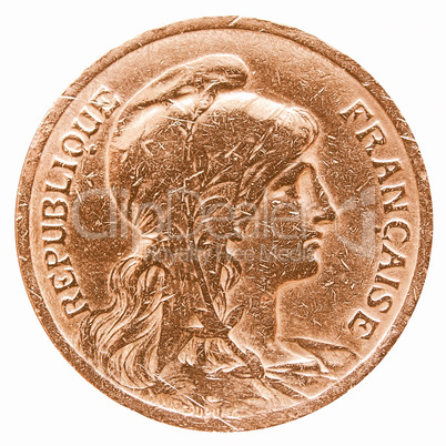France coin vintage