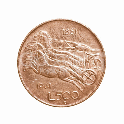 Vintage coin vintage