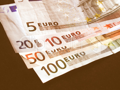 Euro note vintage