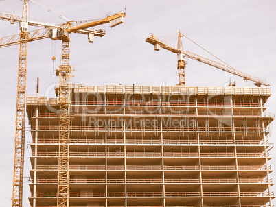 Building site vintage Building site vintage