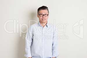 Mature Asian male portrait