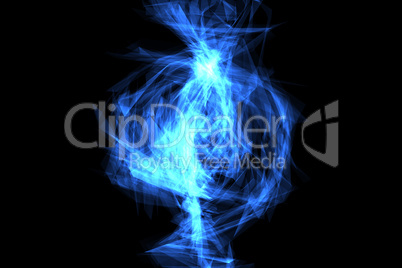 Abstract 3D Energy in center