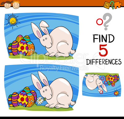 easter task of differences