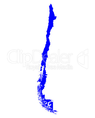 Karte von Chile Karte von Chile