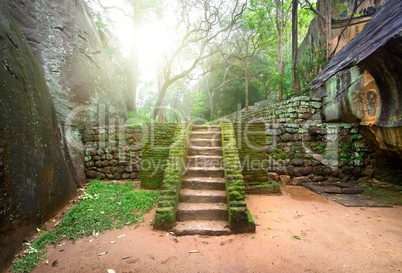 Staircase on Sigiriya