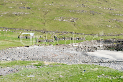 Landscape on the Faroe Islands