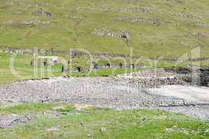 Landscape on the Faroe Islands