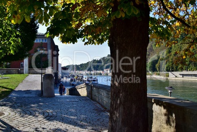 Donaupromenade in Passau