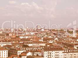 Turin view vintage