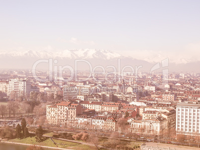 Turin view vintage