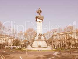 Vittorio Emanuele II statue vintage