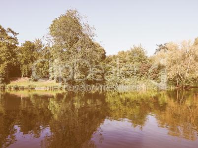 River Avon in Stratford upon Avon vintage