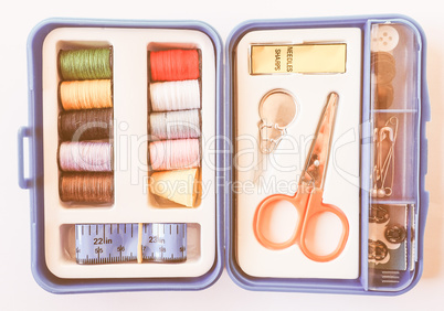 Sewing kit vintage