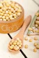 organic soya beans