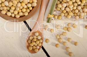 organic soya beans