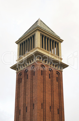 Venetian tower at Espanya square