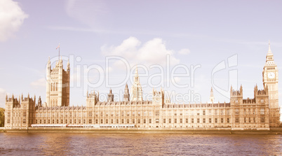Houses of Parliament vintage Houses of Parliament vintage
