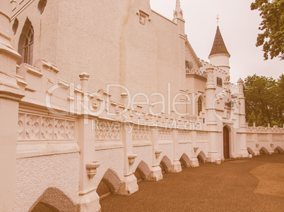 Strawberry Hill house vintage