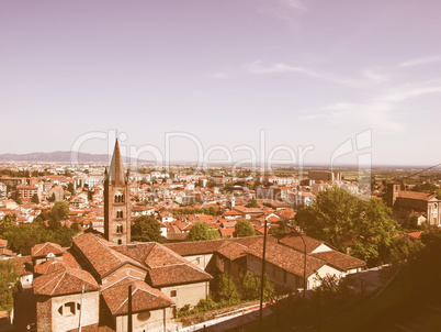 Turin panorama vintage