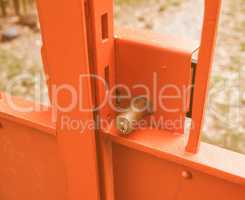 Door lock vintage