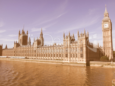 Houses of Parliament vintage Houses of Parliament vintage