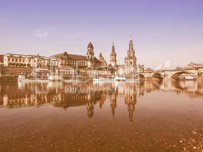 Dresden Hofkirche vintage