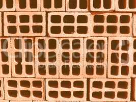 Bricks picture vintage