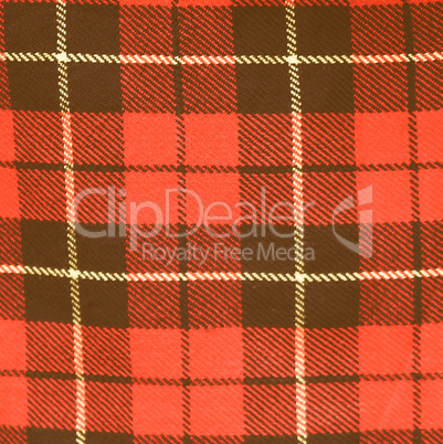 Retro looking Tartan picture