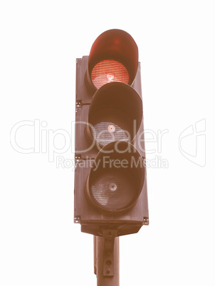 Traffic light semaphore vintage