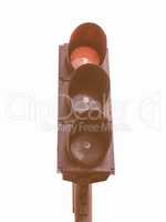 Traffic light semaphore vintage