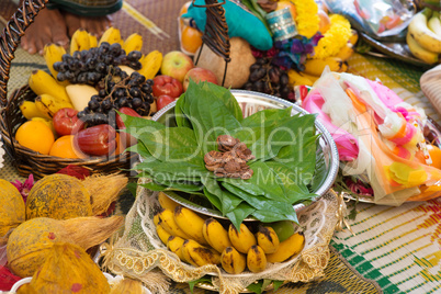 Traditional Indian Hindu ceremony