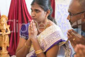 Indian people praying