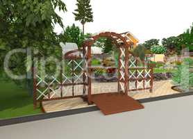 Design a garden plot